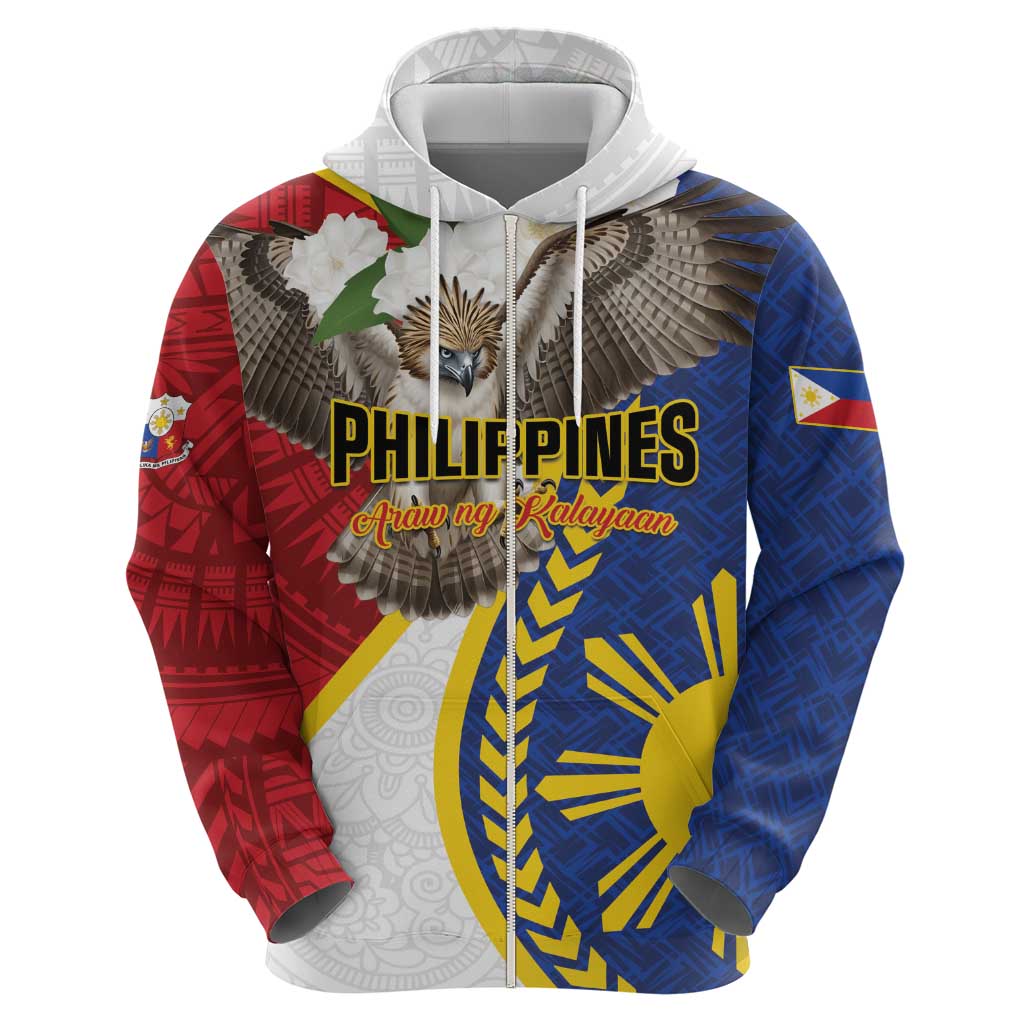 Personalized Philippines Hoodie Filipino Araw ng Kalayaan LT01 - Polynesian Pride