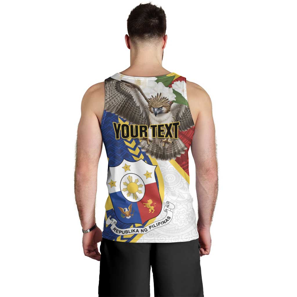 Personalized Philippines Men Tank Top Filipino Araw ng Kalayaan LT01 - Polynesian Pride