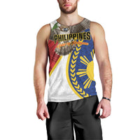 Personalized Philippines Men Tank Top Filipino Araw ng Kalayaan LT01 - Polynesian Pride