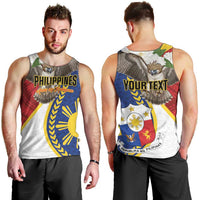 Personalized Philippines Men Tank Top Filipino Araw ng Kalayaan LT01 - Polynesian Pride