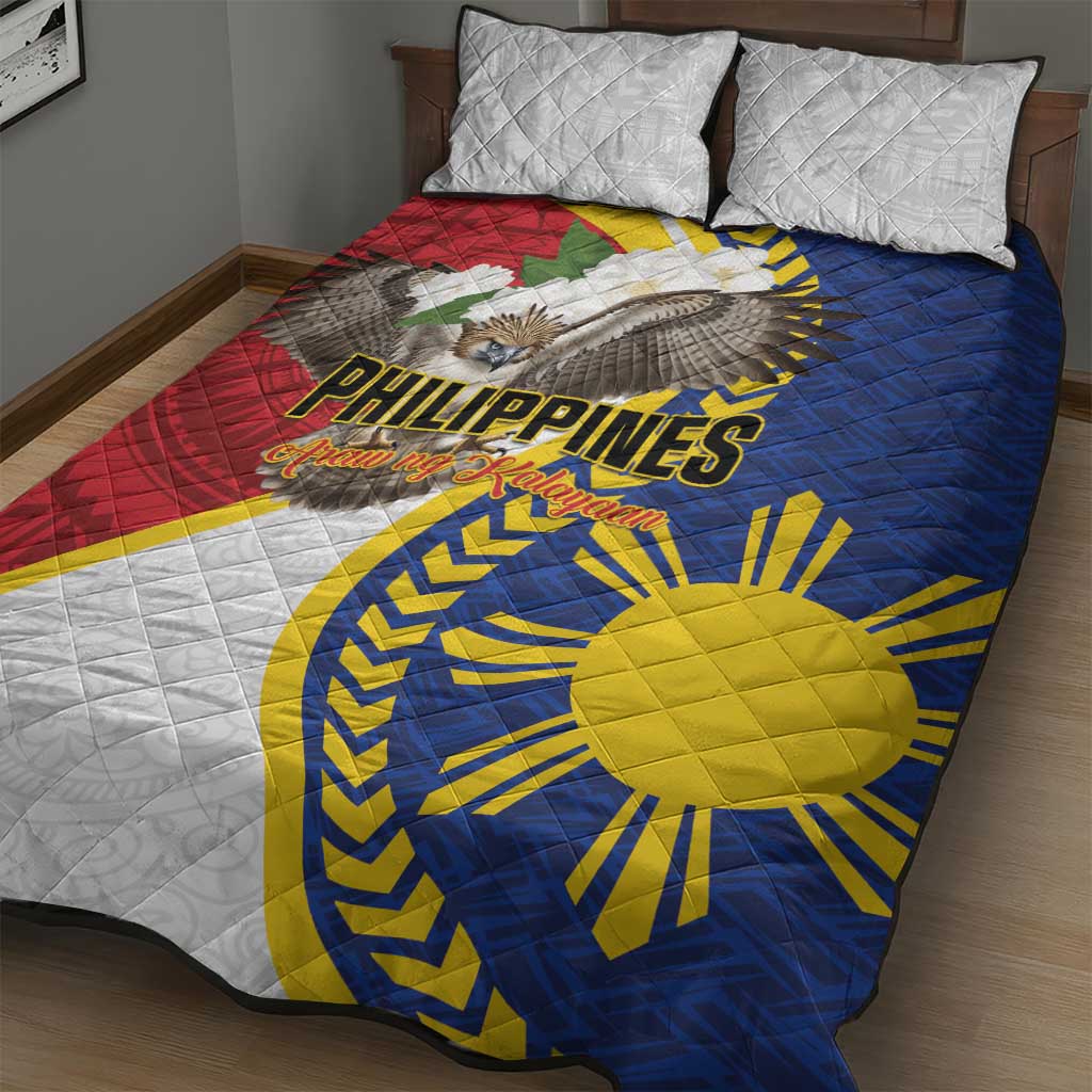 Philippines Quilt Bed Set Filipino Araw ng Kalayaan LT01 - Polynesian Pride