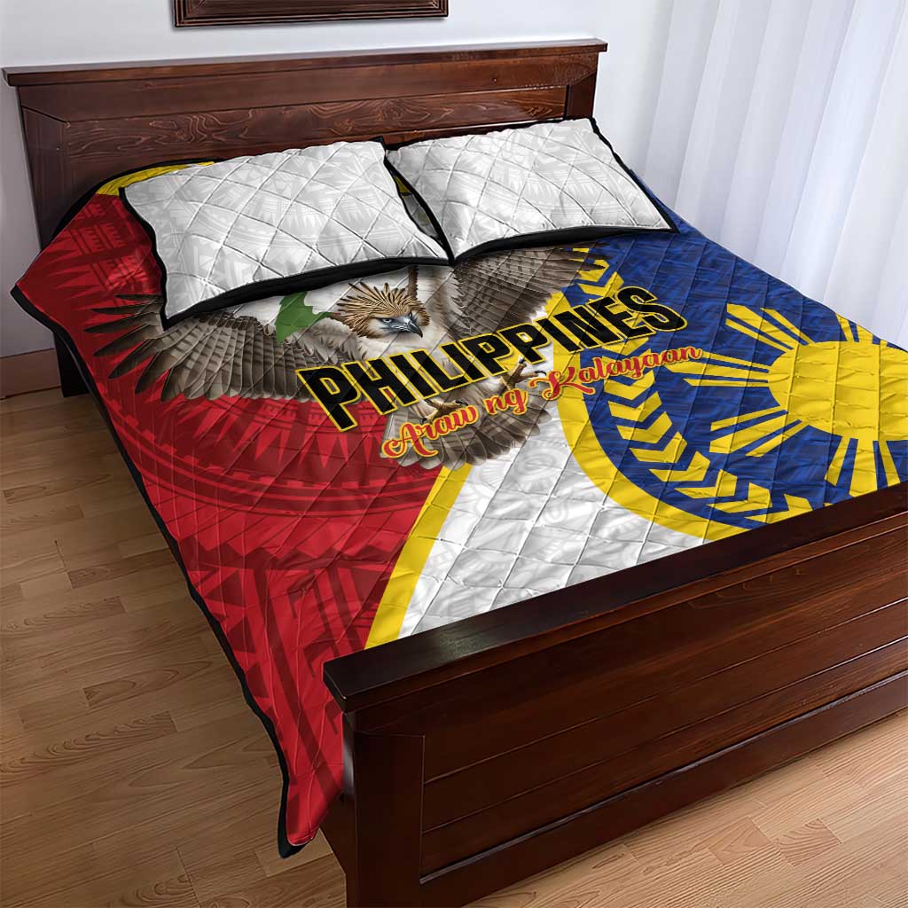 Philippines Quilt Bed Set Filipino Araw ng Kalayaan LT01 - Polynesian Pride