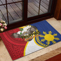 Philippines Rubber Doormat Filipino Araw ng Kalayaan LT01 - Polynesian Pride