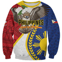 Personalized Philippines Sweatshirt Filipino Araw ng Kalayaan LT01 Unisex Multicolor - Polynesian Pride