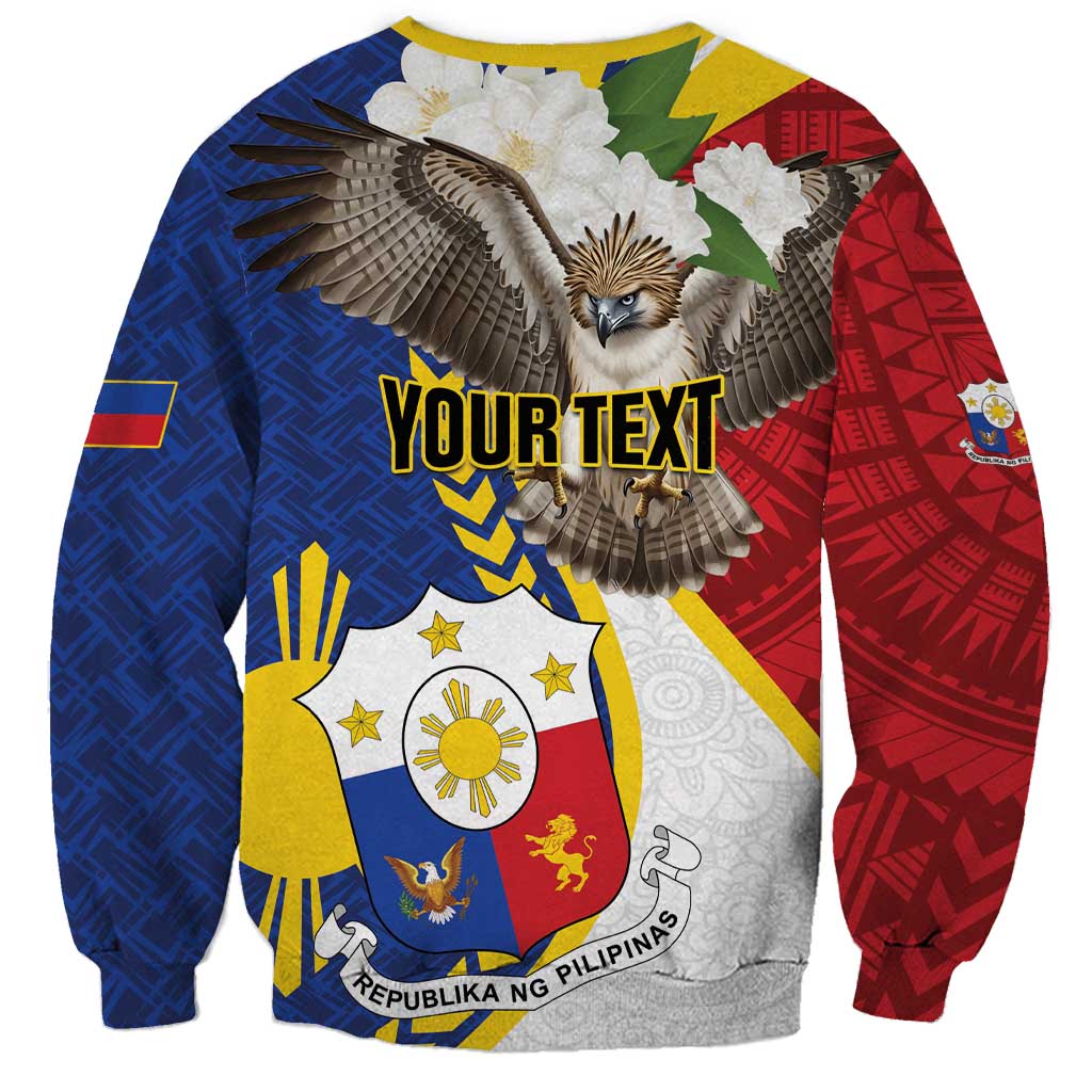 Personalized Philippines Sweatshirt Filipino Araw ng Kalayaan LT01 - Polynesian Pride