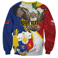 Personalized Philippines Sweatshirt Filipino Araw ng Kalayaan LT01 - Polynesian Pride