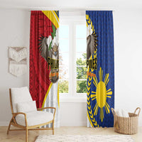 Philippines Window Curtain Filipino Araw ng Kalayaan LT01 - Polynesian Pride