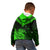 Personalised New Zealand Kid Hoodie Aotearoa Maori Kiwi Green Fern LT01 - Polynesian Pride