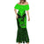 Personalised New Zealand Mermaid Dress Aotearoa Maori Kiwi Green Fern LT01 - Polynesian Pride