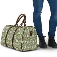 Hibiscus Bloom Island Tribal Waves Travel Bag Olive Green Polynesian Pattern LT01 - Polynesian Pride