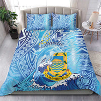 Tuvalu mo te Atua Bedding Set Tuvalu Dolphin Polynesian Pattern LT01 - Polynesian Pride