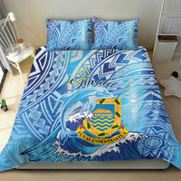Tuvalu mo te Atua Bedding Set Tuvalu Dolphin Polynesian Pattern LT01 - Polynesian Pride