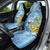 Tuvalu mo te Atua Car Seat Cover Tuvalu Dolphin Polynesian Pattern