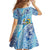 Tuvalu mo te Atua Family Matching Off Shoulder Maxi Dress and Hawaiian Shirt Tuvalu Dolphin Polynesian Pattern