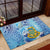 Tuvalu mo te Atua Rubber Doormat Tuvalu Dolphin Polynesian Pattern