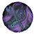 In September We Wear Teal And Purple Spare Tire Cover Magic Ribbon Semicolon