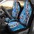 Fiji Tagimaucia Floral Car Seat Cover Tapa Pattern