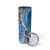 Fiji Tagimaucia Floral Skinny Tumbler Tapa Pattern