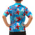 Hawaii Christmas Family Matching Off Shoulder Short Dress and Hawaiian Shirt Santa Claus Surfing Kakau Tropical Style LT01 - Polynesian Pride