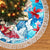 Hawaii Christmas Tree Skirt Santa Claus Surfing Kakau Tropical Style LT01 - Polynesian Pride