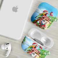 Hawaii Santa Parrot Christmas AirPods Case Summer Vibe LT01 - Polynesian Pride