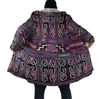 Maori Matariki Cloak Pink Galaxy Aesthetic Koru Art LT01 - Polynesian Pride