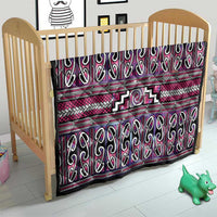 Maori Matariki Quilt Pink Galaxy Aesthetic Koru Art LT01 - Polynesian Pride