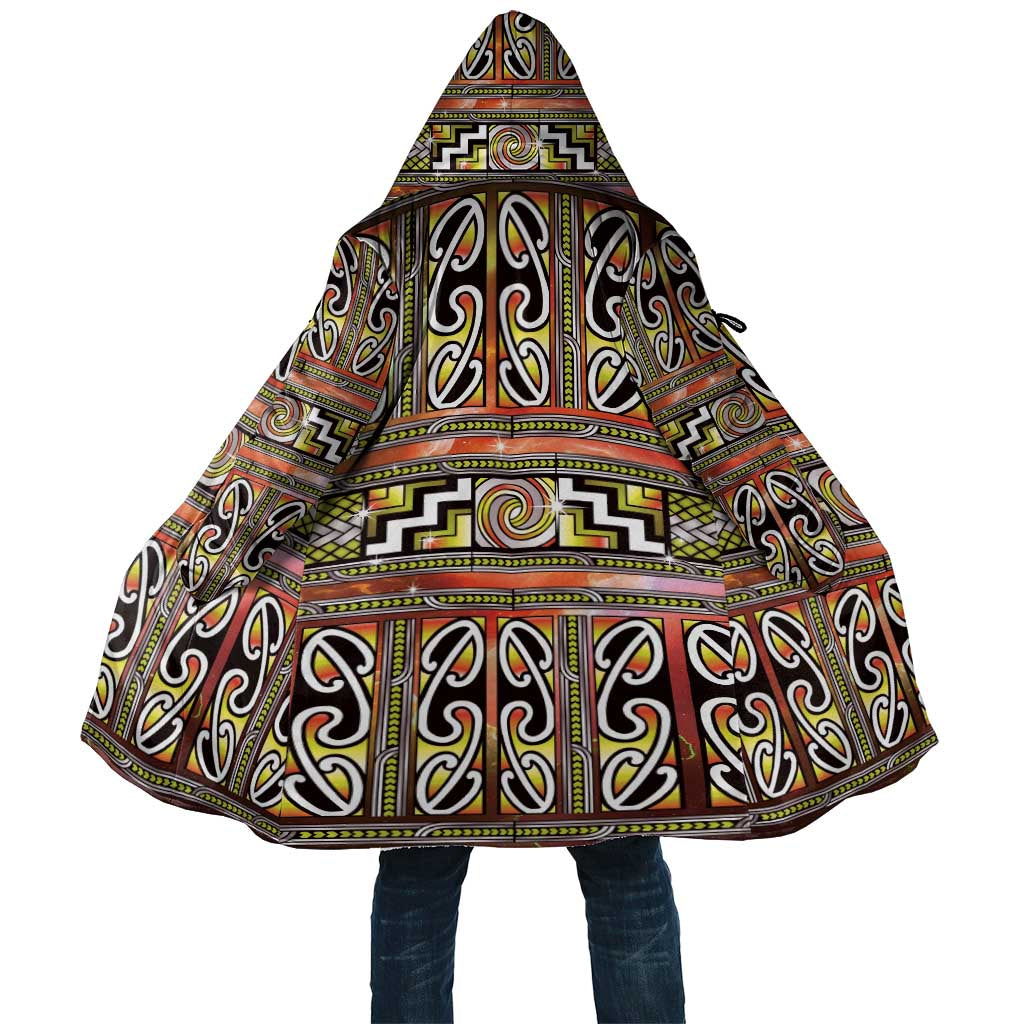 Maori Matariki Cloak Yellow Galaxy Aesthetic Koru Art LT01 Unisex Yellow - Polynesian Pride
