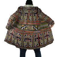 Maori Matariki Cloak Yellow Galaxy Aesthetic Koru Art LT01 - Polynesian Pride