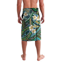 Polynesian Hibiscus Tropical Green Floral Lavalava Tribal Pattern LT01 - Polynesian Pride