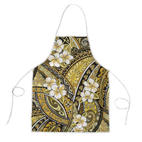 Polynesian Hibiscus Tropical Yellow Floral Apron Tribal Pattern LT01 Yellow - Polynesian Pride