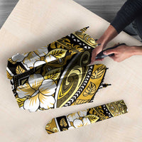 Polynesian Hibiscus Tropical Yellow Floral Umbrella Tribal Pattern LT01 - Polynesian Pride