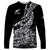 New Zealand Silver Fern Rugby Long Sleeve Shirt Aotearoa Kiwi Maori Black Version LT01 Unisex Black - Polynesian Pride