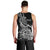 New Zealand Silver Fern Rugby Men Tank Top Aotearoa Kiwi Maori Black Version LT01 - Polynesian Pride