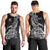 New Zealand Silver Fern Rugby Men Tank Top Aotearoa Kiwi Maori Black Version LT01 - Polynesian Pride