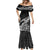 New Zealand Silver Fern Rugby Mermaid Dress Aotearoa Kiwi Maori Black Version LT01 - Polynesian Pride