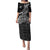 New Zealand Silver Fern Rugby Puletasi Aotearoa Kiwi Maori Black Version LT01 Long Dress Black - Polynesian Pride