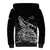 New Zealand Silver Fern Rugby Sherpa Hoodie Aotearoa Kiwi Maori Black Version LT01 - Polynesian Pride