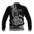 Custom New Zealand Silver Fern Rugby Baseball Jacket Aotearoa Kiwi Maori Black Version LT01 - Polynesian Pride