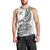 New Zealand Silver Fern Rugby Men Tank Top Aotearoa Kiwi Maori White Version LT01 - Polynesian Pride