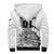 Custom New Zealand Silver Fern Rugby Sherpa Hoodie Aotearoa Kiwi Maori White Version LT01 - Polynesian Pride