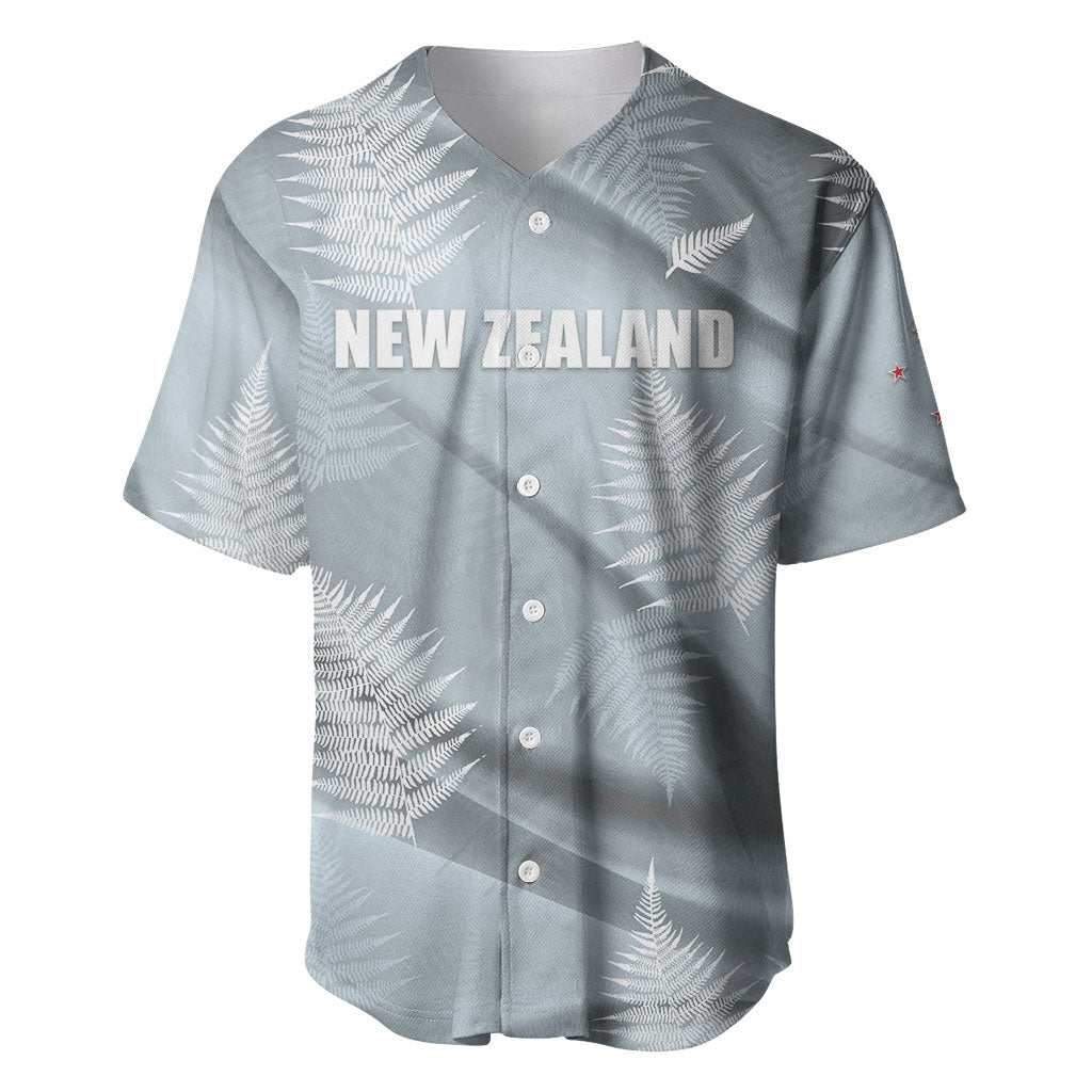 Custom Rugby New Zealand 2026 Baseball Jersey The Fern Go Champions LT01 Grey - Polynesian Pride