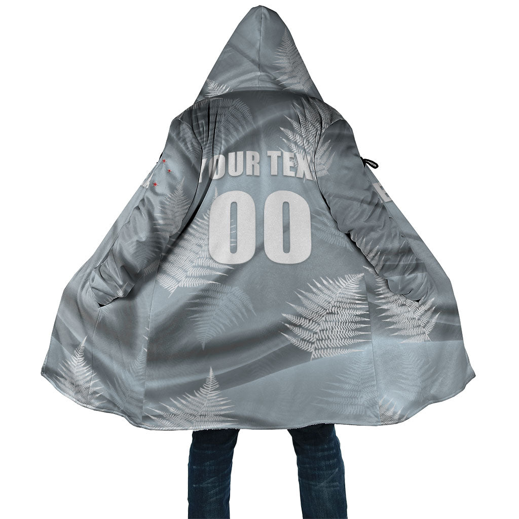 Custom Rugby New Zealand 2026 Cloak The Fern Go Champions LT01 Unisex Grey - Polynesian Pride