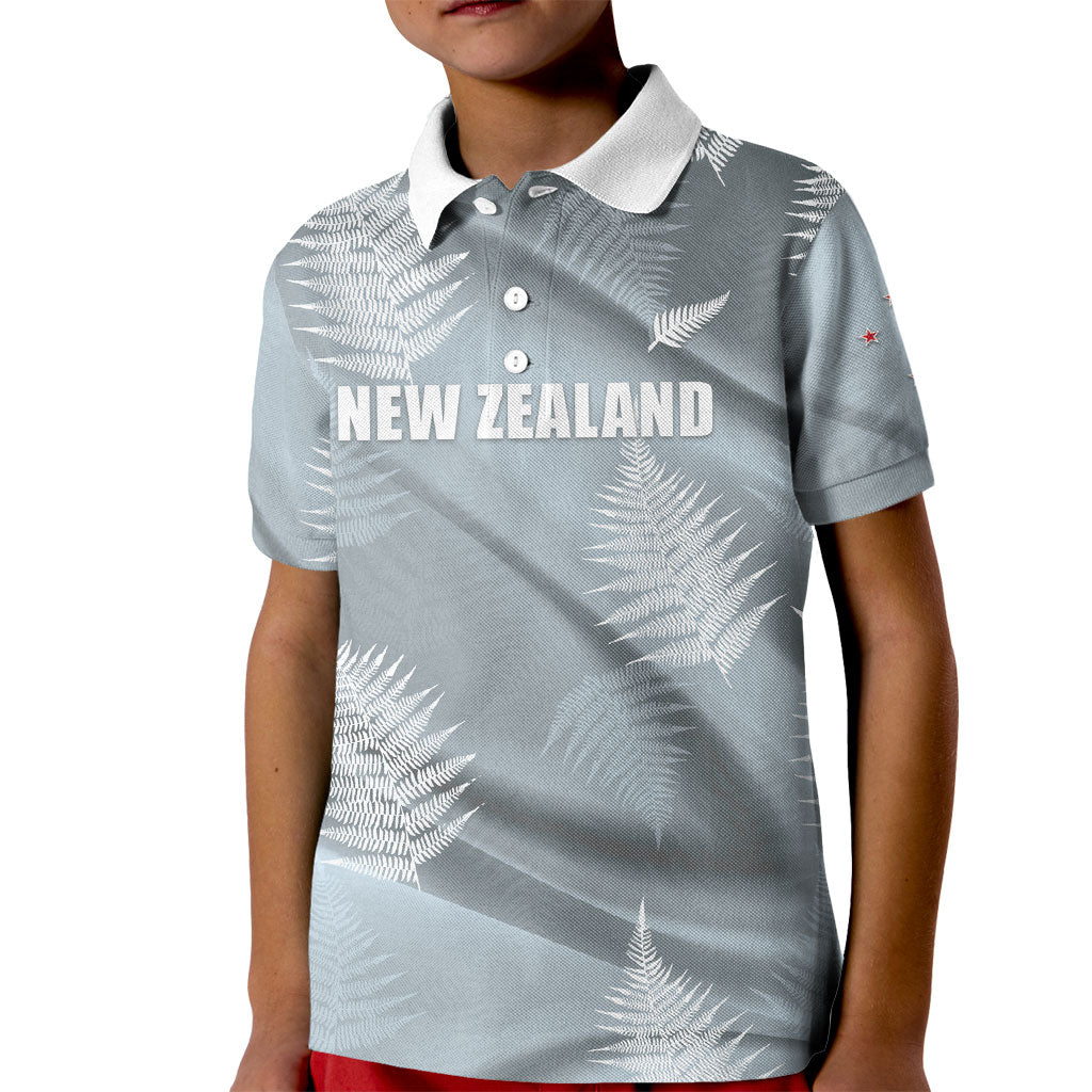 Custom Rugby New Zealand 2026 Kid Polo Shirt The Fern Go Champions