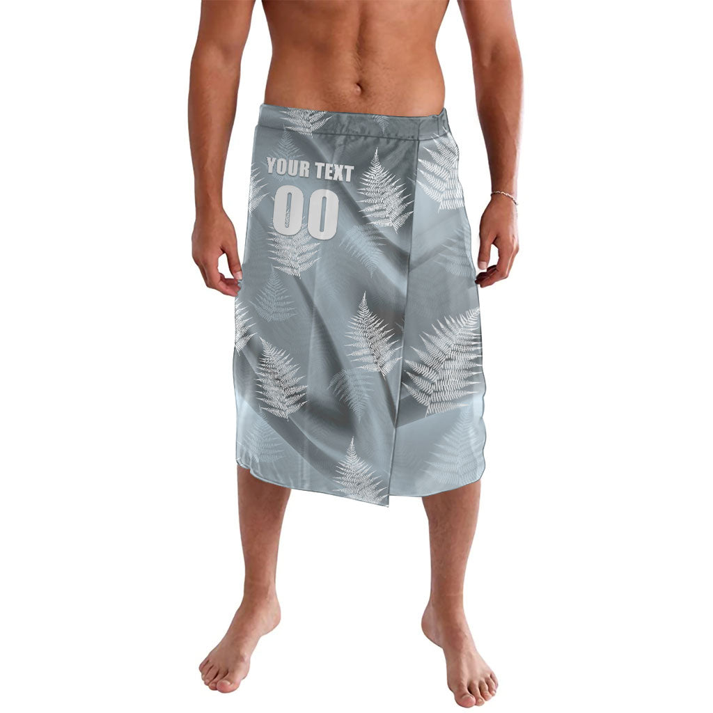Custom Rugby New Zealand 2026 Lavalava The Fern Go Champions LT01 Grey - Polynesian Pride