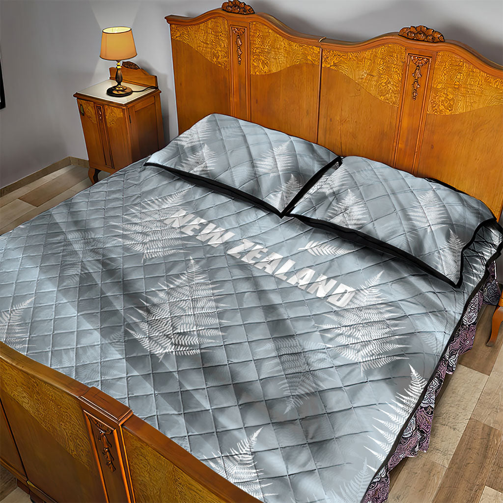 Rugby New Zealand 2026 Quilt Bed Set The Fern Go Champions LT01 - Polynesian Pride