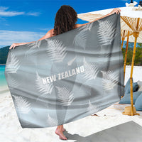 Rugby New Zealand 2026 Sarong The Fern Go Champions LT01 One Size 44 x 66 inches Grey - Polynesian Pride