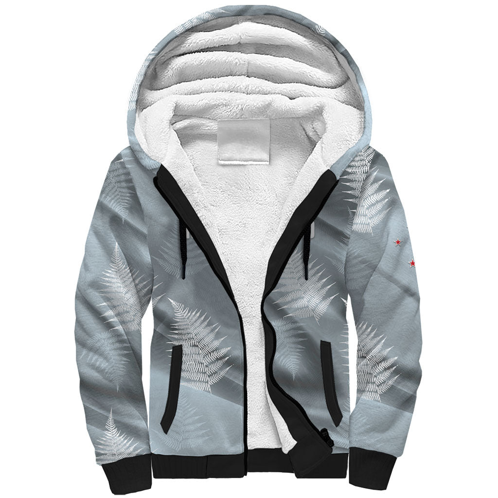 Custom Rugby New Zealand 2026 Sherpa Hoodie The Fern Go Champions