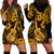 Hawaii Ukulele Hoodie Dress Polynesian Pattern Gold Version LT01 - Polynesian Pride