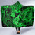 Hawaii Ukulele Hooded Blanket Polynesian Pattern Green Version LT01 - Polynesian Pride